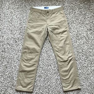 Beams Japan Men’s Cinch Back Straight Chino Pants sizeS
